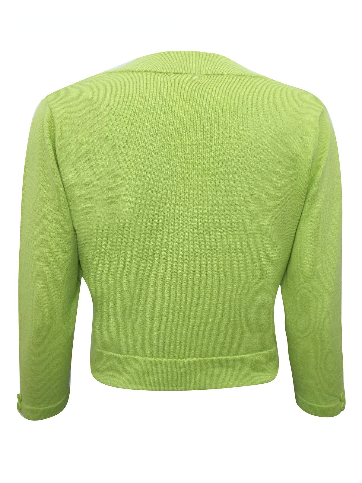 lime green bolero jacket
