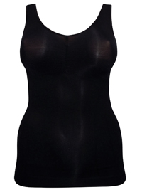 MS Mode BLACK Body Shaping Vest Top - Size 14/16 to 26/28 (Medium to XXLarge) MS Mode BLACK Body Shaping Vest Top - Size 14/16 to 26/28 (Medium to XXLarge)