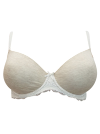F&F CREAM Padded & Wired Full Cup Bra - Size 34 to 38 (B-C-D-DD) F&F CREAM Padded & Wired Full Cup Bra - Size 34 to 38 (B-C-D-DD)