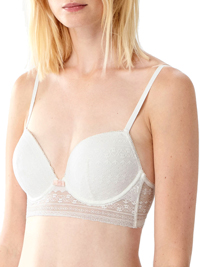 Oysho CREAM Floral Lace Push Up Bra - Size 32 to 38 (B-C) Oysho CREAM Floral Lace Push Up Bra - Size 32 to 38 (B-C)