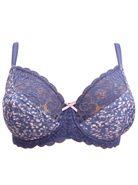F&F CORNFLOWER Printed Non-Padded Full Cup Bra - Size 34 to 40 (D-DD-E-F-G) F&F CORNFLOWER Printed Non-Padded Full Cup Bra - Size 34 to 40 (D-DD-E-F-G)