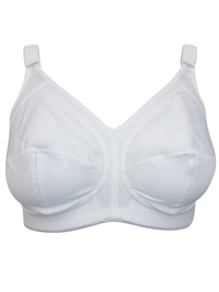 WHITE Total Support Full Cup Bra - Size 34 to 38 (C-D) WHITE Total Support Full Cup Bra - Size 34 to 38 (C-D)