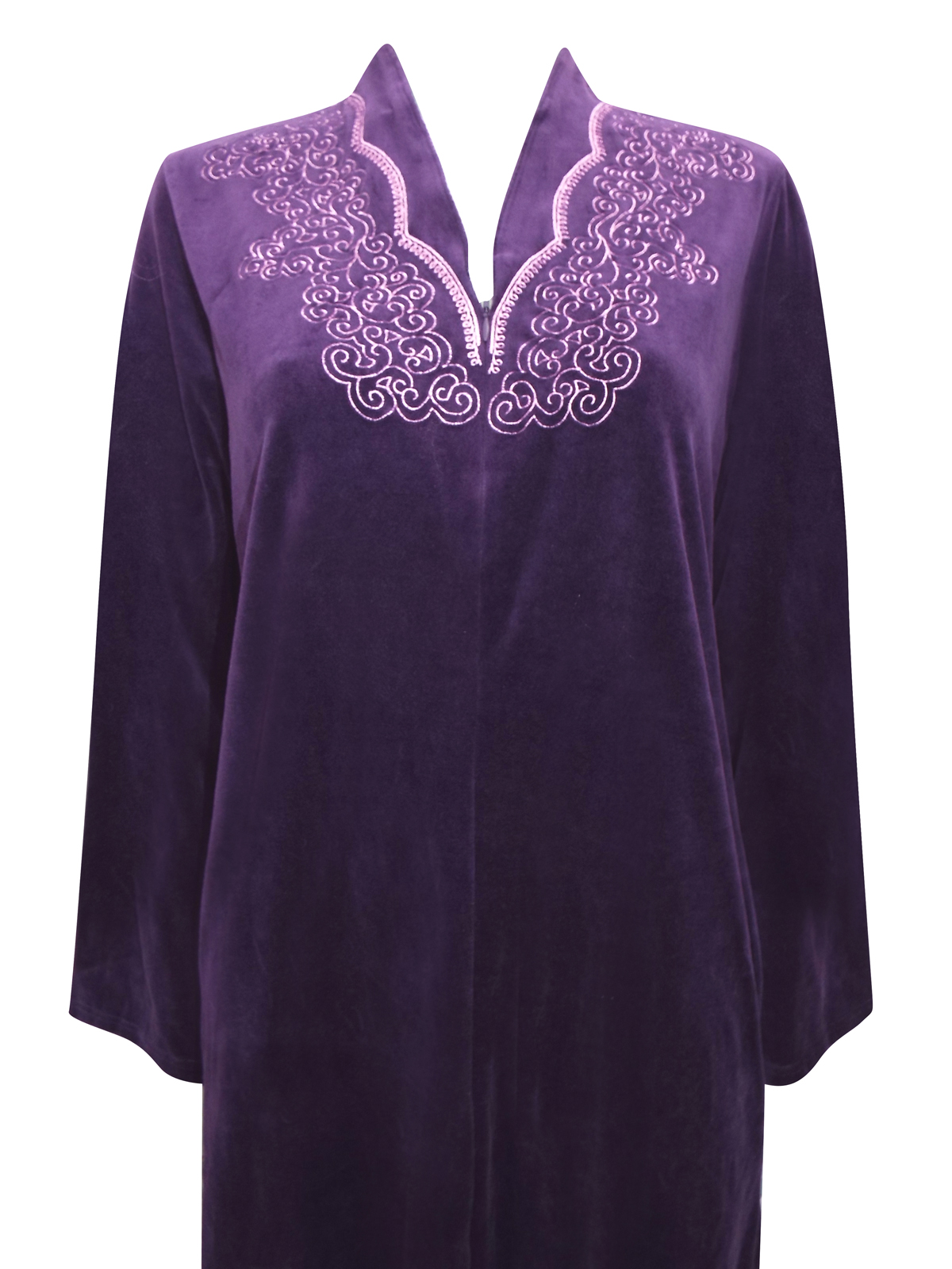 purple night robe