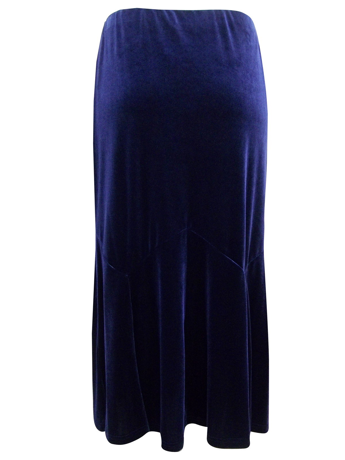maxi plus size velvet skirts