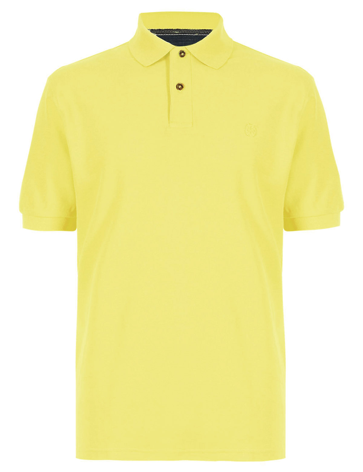 mens lemon polo shirt