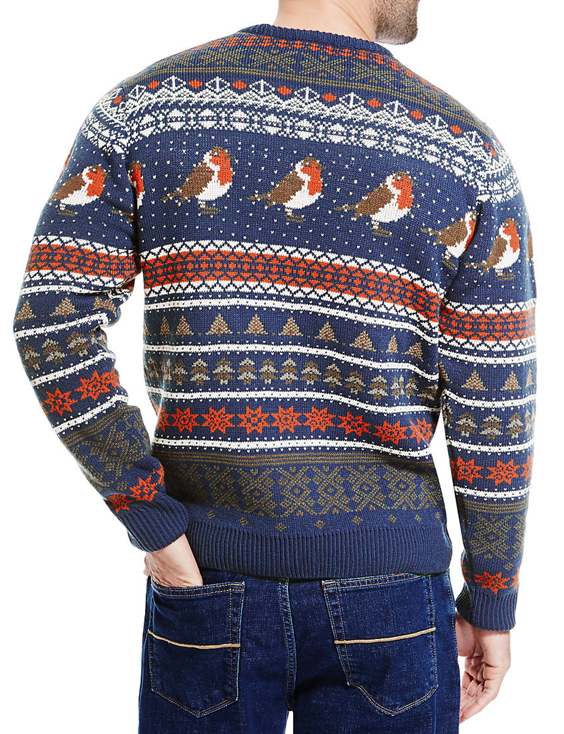 Marks and Spencer - - M\u00265 Mens NAVY 