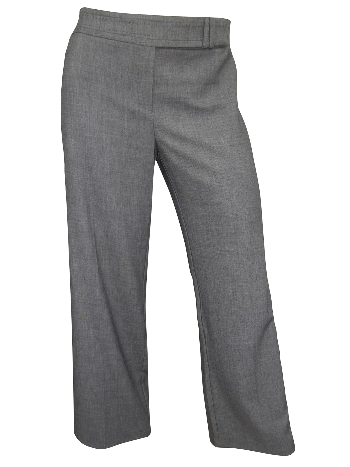 Marks And Spencer M 5 GREY Wide Leg Trousers Size 18 To 20