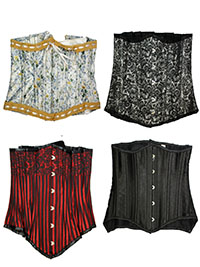 ASSORTED Under Bust Corsets - Size 8 to 14 (22 to 28)