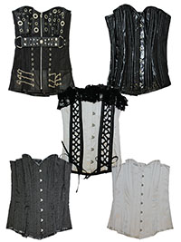 ASSORTED Over Bust Corsets - Size 8 to 14 (22 to 28)