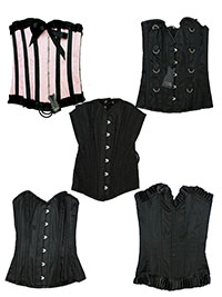 ASSORTED Over Bust Corsets - Size 6 to 16 (20 to 30)