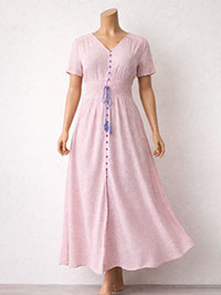 JB PINK Sienna Swirl Boho Maxi Dress - Plus Size 16 to 18