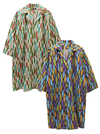 GudrunS. ASSORTED Pure Cotton Printed Shirt Dress - Size 12/14 (M)