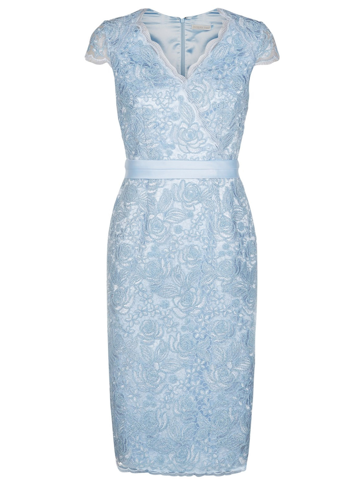 jacqueline lace shift dress Senza Tempo Fashion Jackie Dress - Red main image 0