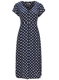 JB NAVY Favourite Polka Dot Dress - Plus Size 24 to 26