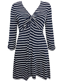 FF NAVY Cotswold Stripe Tunic - Size 12 to 14