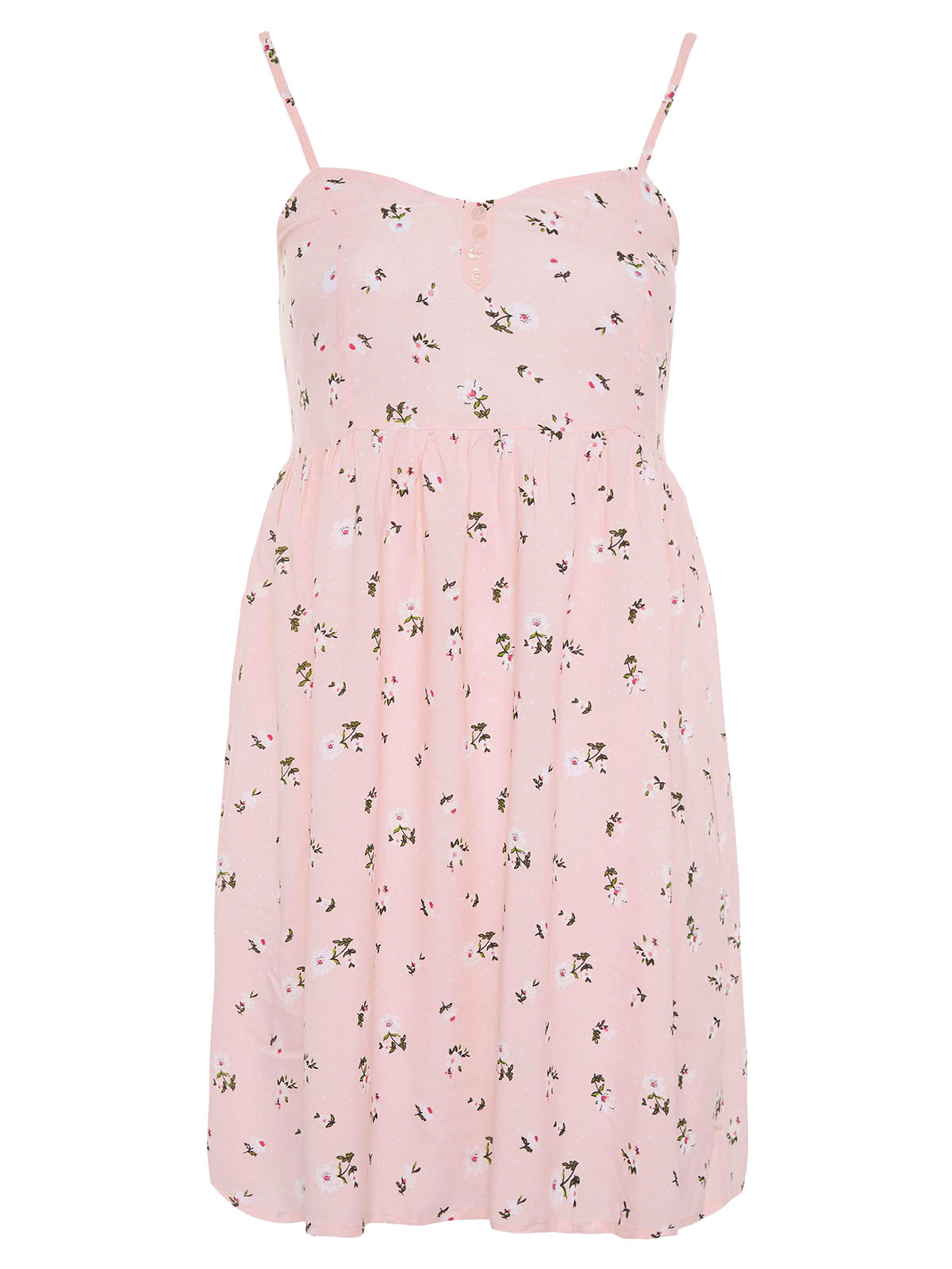 CURVE PINK Floral Print Strappy Sundress Plus Size 18 to 22 — free download