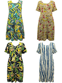 ASSORTED Boutique Stock Printed Dresses - Size 10/12 to 14