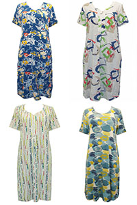 ASSORTED Boutique Stock Printed Dresses - Size 10/12 to 14