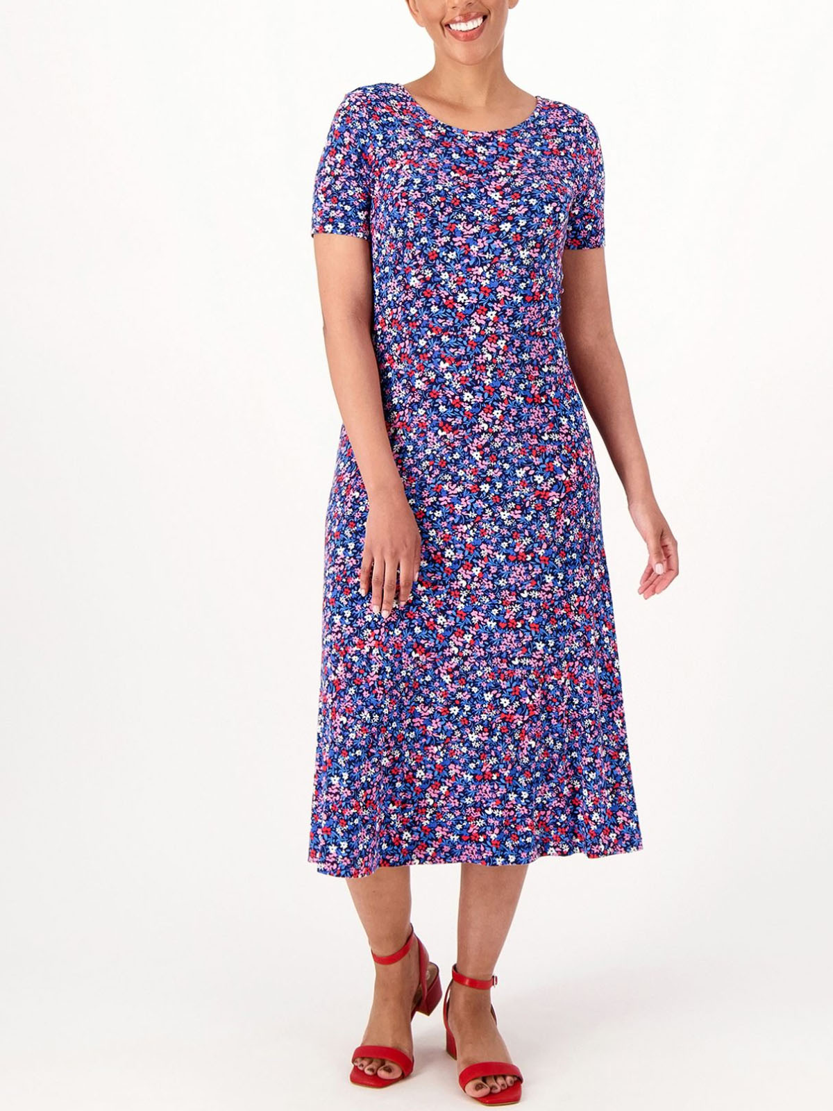 dress blue deltas usmc enlisted Katie Midi Dress