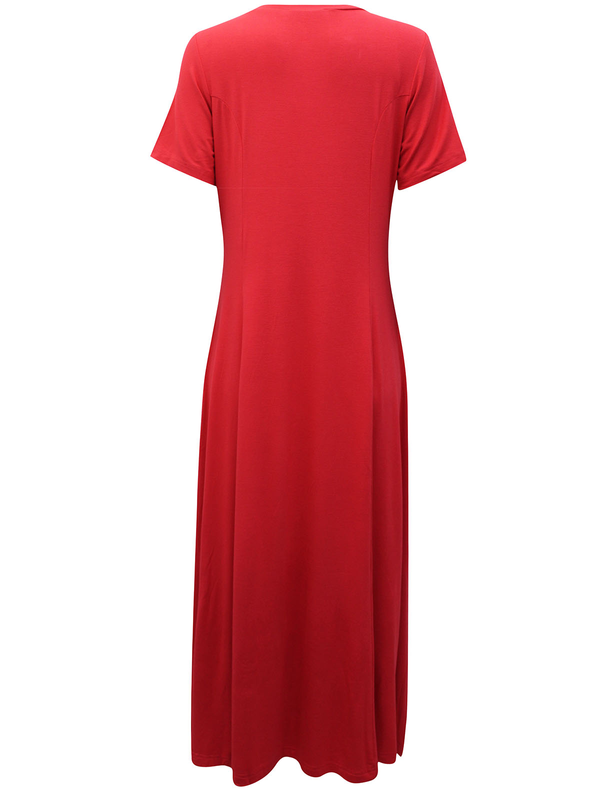 Lily Ella - - L.E. RED Quintessential Jersey Dress - Size 12