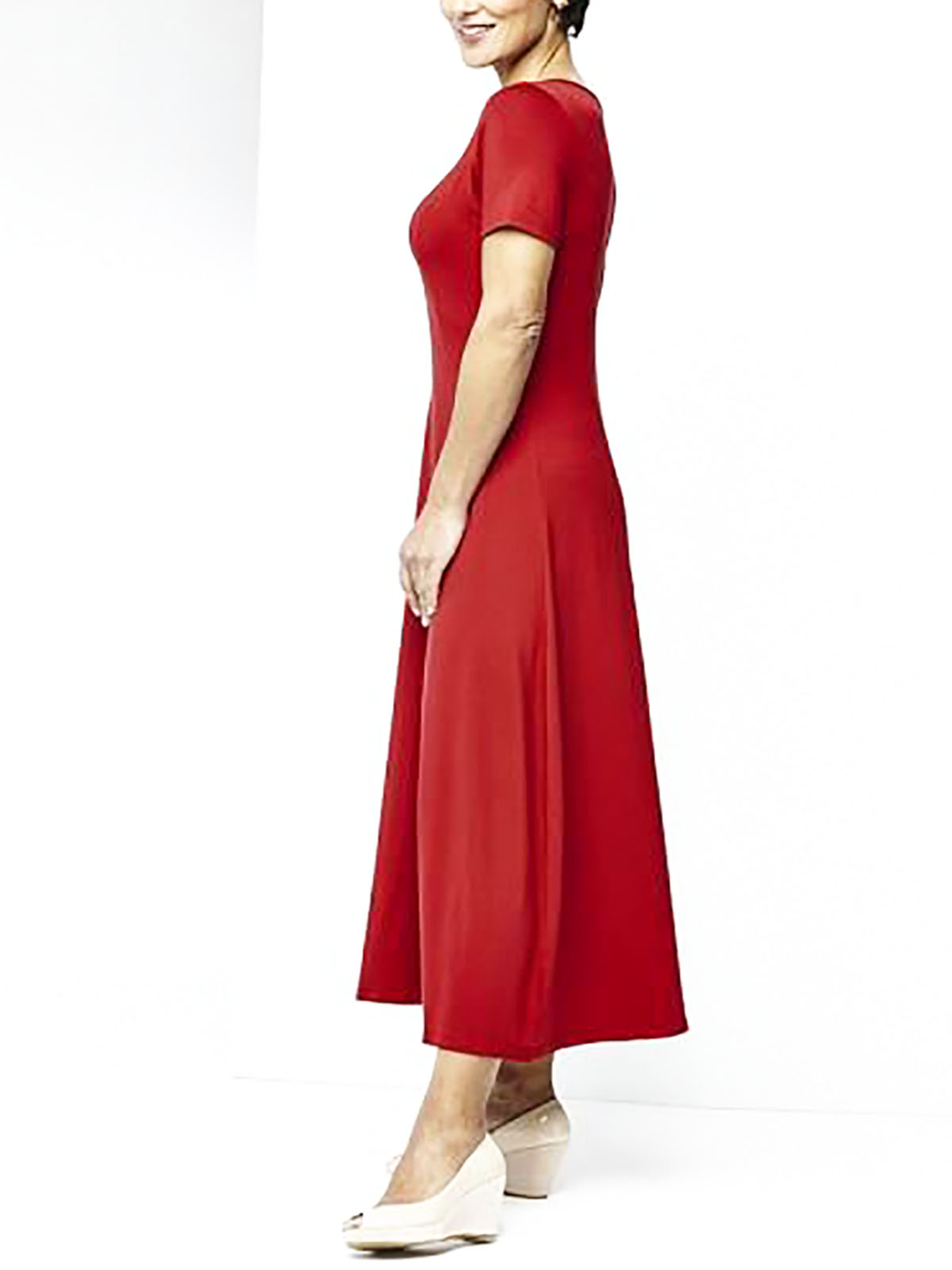 Lily Ella - - L.E. RED Quintessential Jersey Dress - Size 12