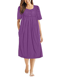 MAGENTA Short Lounger Dress - Plus Size 16/18 to 40/42 (M to 5X)