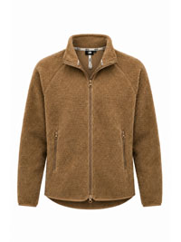 Womens MOCHA Full Zip Fleece Jacket size XS to XL