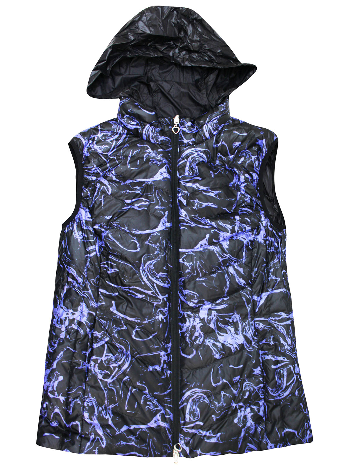 eLLa ⚫︎big collar gilet (mix)⚫︎ ellazhu Women's Funky Lapel Collar Cardigan Vest Solid Color