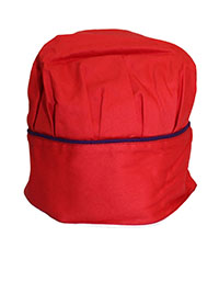 RED Unisex Childrens Adjustable Chefs Hat - Freesize