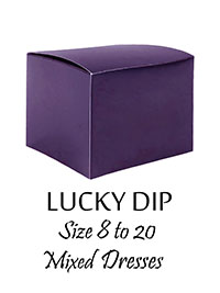 25pc LUCKY DIP Ladies DRESSES Plain & Printed Label Intact - Size 8 to 20