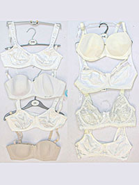 IRREGULAR - NATURANA ASSORTED wired, non wired and padded Bras - Size 32 to 34 (A-B-C)