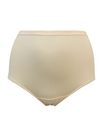 ULLAP NATURAL Cotton Stretch Full Briefs - Plus Size 16/18 to 40/42
