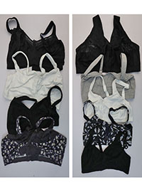 Lot of Assorted Plain and Lace trimmed bras Size 36 to 48 (B-D-DD-F)
