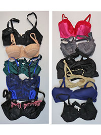 ASSORTED Plain & Printed Bras - Size 32 to 40 (A-B-C-D) ASSORTED Plain & Printed Bras - Size 32 to 40 (A-B-C-D)