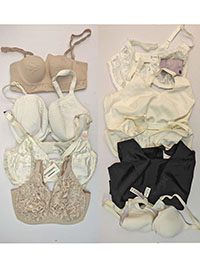 Irregular ASSORTED Plain & Lace Bras - Size 30 to 40 (A-DD-E-F)