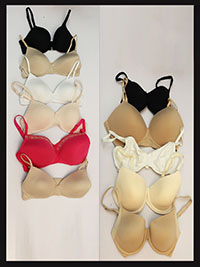 ASSORTED Wired & Non-Wired Bras - Size 30 to 38 (AA-A-B-C-D)