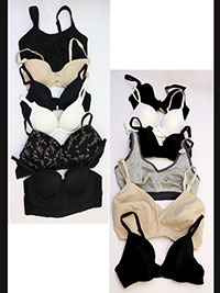 ASSORTED T-shirt, Balcony, Bralette Wired, Non-wired Bras - Size 30 to 38 (A-B-C-D-E-F)