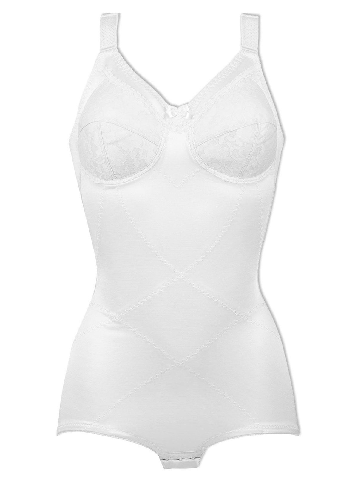 Naturana Women's Non-Wired Open Bottom Corselette - Confort Et Soutien Naturel Toute La Journée