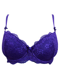 Bx VIOLET Chloe Balconette Bra - Size 28 to 30 (A-B-C-D-DD-E-F-FF-G)