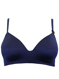 LaSenza PREPSTER-NAVY Light Push Up Wireless Bra - Size 30 to 40 (XS to XL)