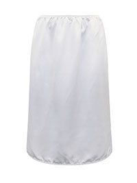 IRREGULAR - WHITE Half Waist Slip - Plus Size 14 to 20 IRREGULAR - WHITE Half Waist Slip - Plus Size 14 to 20