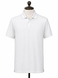Joseph Abboud Mens WHITE Pure Cotton Classic Fit Polo Shirt - Plus Size 2X