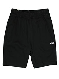 BLACK Mens Cotton Rich Pull On Shorts - Size S