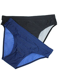 ASSORTED Mens Geo Print Swim Briefs - Size L