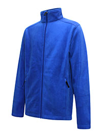 TRUE-BLUE Mens Brushed Tricot Fleece Jacket with Audio Port - Size S to 5XL