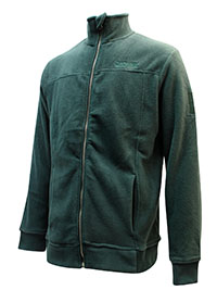 GREEN Mens Full Zip Fleece Jacket - Size M to XXL