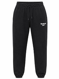 BLACK Retro Reebok Elastic cuffs Joggers - Size XS to XXL