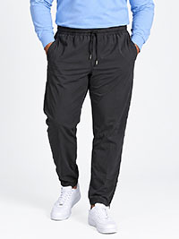 CHARCOAL Mens Zip Hem Atheisure Joggers - Size 42 & 54