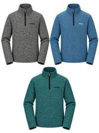 Mens ASSORTED Thompson Quick Dry Half Zip Fleece Top - Size S to 3XL