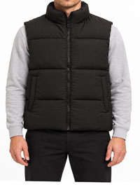 BLACK Men’s Padded Gilet  top size S To XL